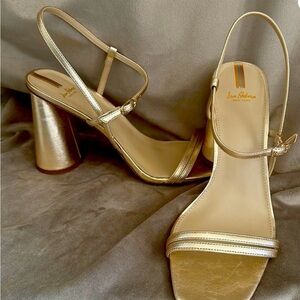 Sam Edelman Ankle Strap Chunky Heels